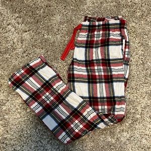 Old Navy flannel pajama bottoms!